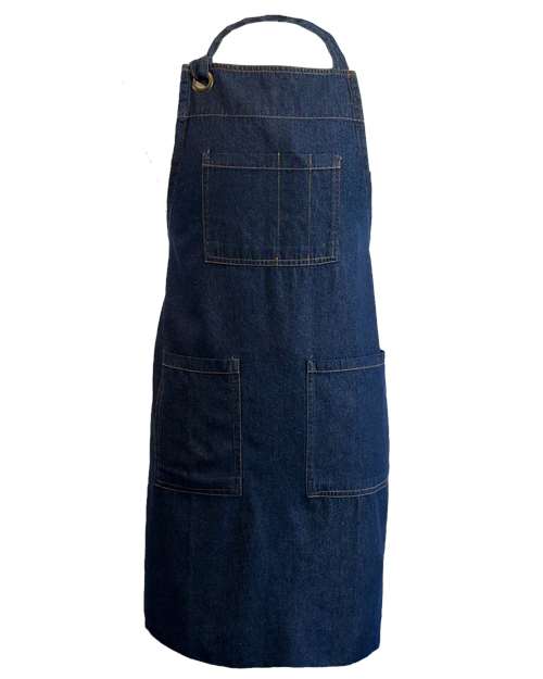 5-Pocket Recycled Cotton Denim Apron - Image 3