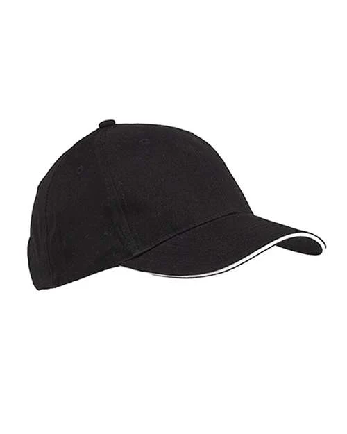Brushed Twill Sandwich Cap - Image 2