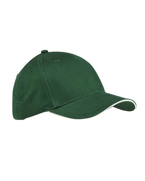 Brushed Twill Sandwich Cap - Image 3