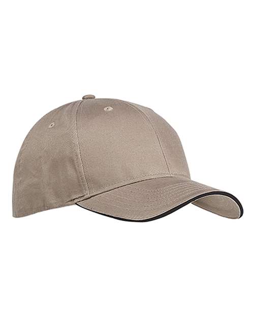 Brushed Twill Sandwich Cap - Image 4