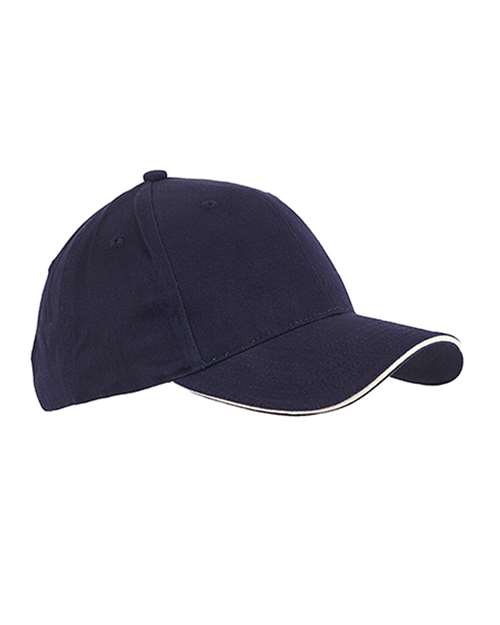 Brushed Twill Sandwich Cap - Image 5