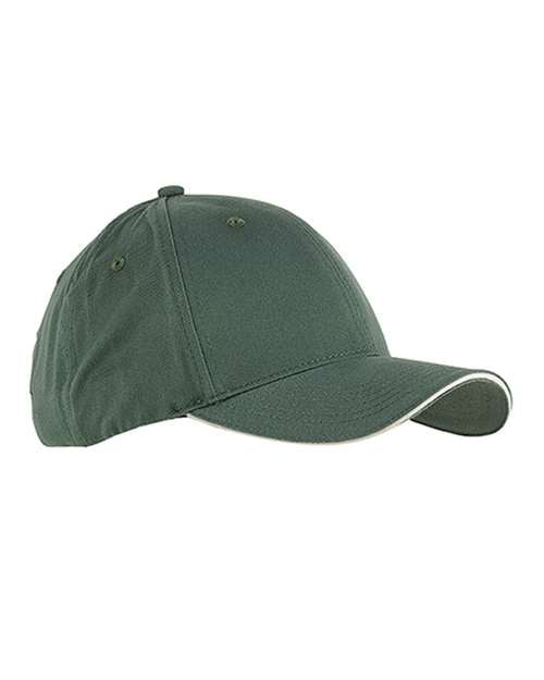 Brushed Twill Sandwich Cap - Image 6