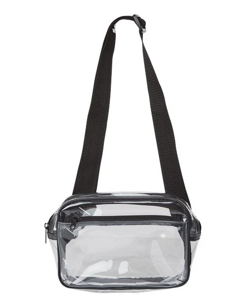 Clear Stadium 2-Pocket Fanny Pack/Crossbody Bag - Image 2