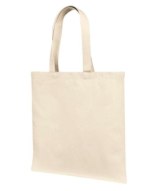 Cotton Canvas Tote Bag With Self Fabric Handles - Image 2