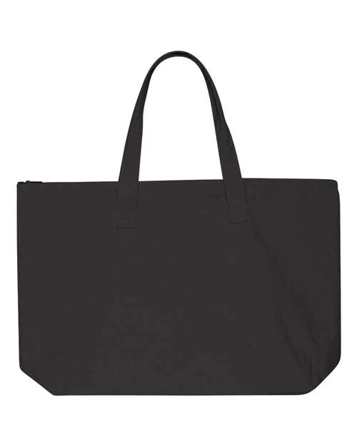 Tote with Top Zippered Closure - Image 2