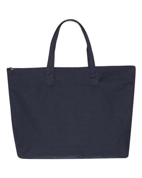 Tote with Top Zippered Closure - Image 4