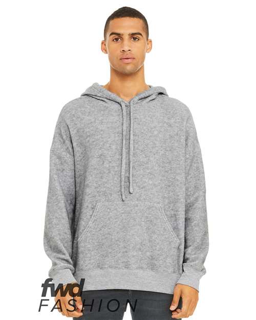 Unisex FWD Fashion Sueded Fleece Hoodie Sweatshirt - Image 2