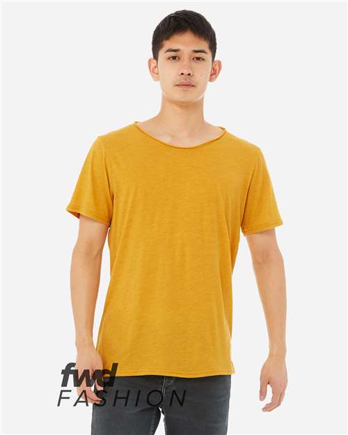 Unisex FWD Fashion Triblend Raw Neck Tee - Image 3