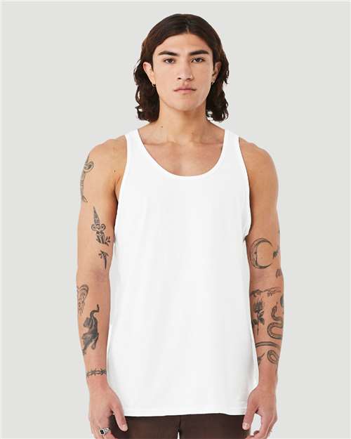 Unisex Heather CVC Tank - Image 12