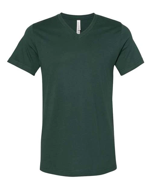 Unisex Jersey V-Neck Tee - Image 10