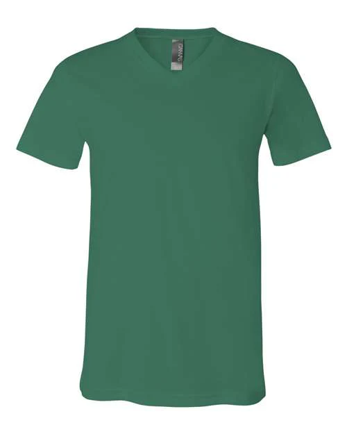 Unisex Jersey V-Neck Tee - Image 11