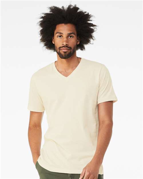 Unisex Jersey V-Neck Tee - Image 16
