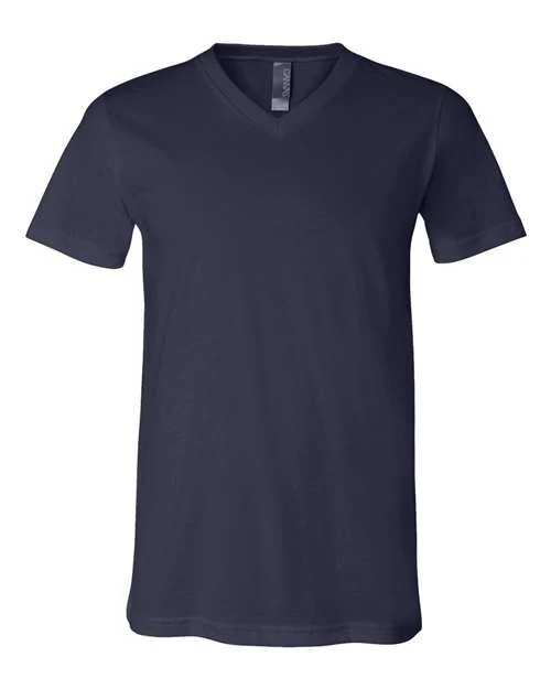 Unisex Jersey V-Neck Tee - Image 17