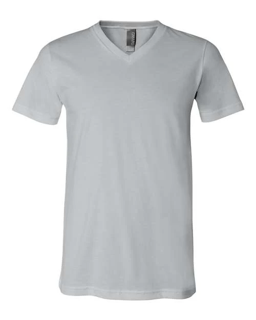 Unisex Jersey V-Neck Tee - Image 21
