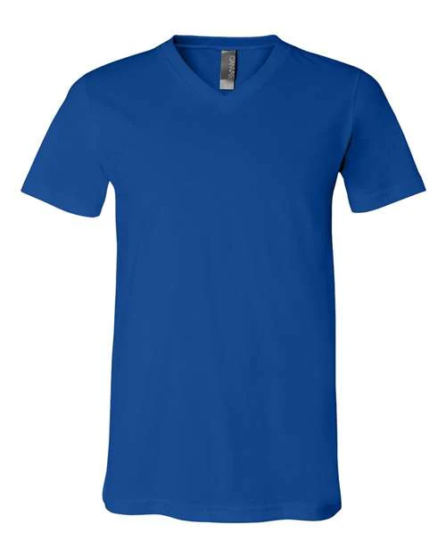 Unisex Jersey V-Neck Tee - Image 24