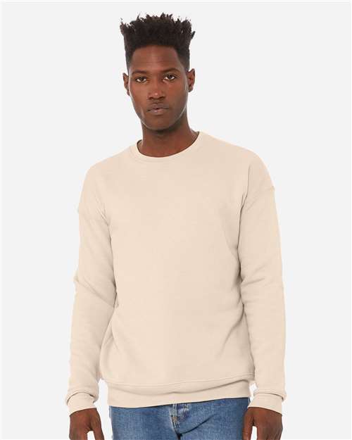 Unisex Sponge Fleece Drop Shoulder Crewneck Sweatshirt - Image 15