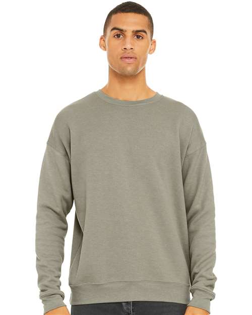 Unisex Sponge Fleece Drop Shoulder Crewneck Sweatshirt - Image 20