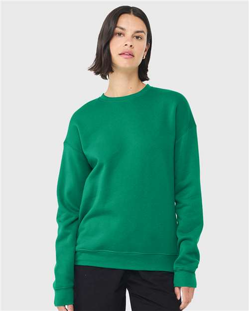 Unisex Sponge Fleece Drop Shoulder Crewneck Sweatshirt - Image 21