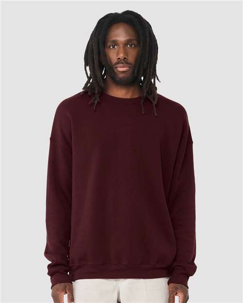 Unisex Sponge Fleece Drop Shoulder Crewneck Sweatshirt - Image 22