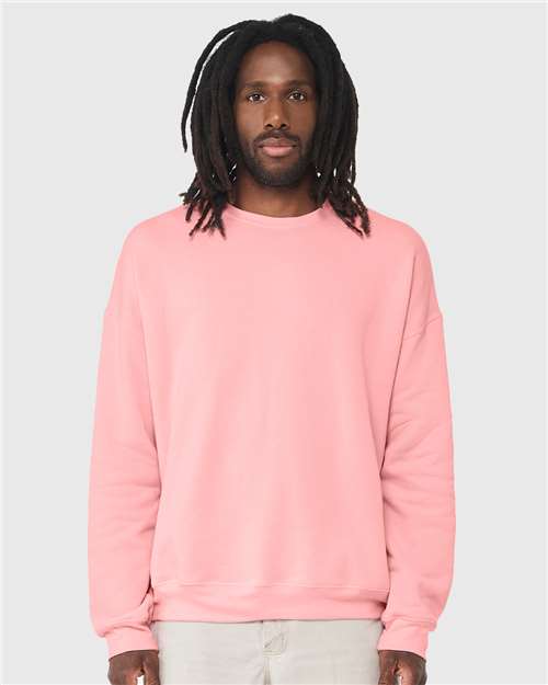 Unisex Sponge Fleece Drop Shoulder Crewneck Sweatshirt - Image 28