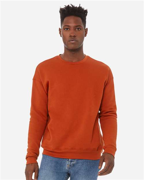 Unisex Sponge Fleece Drop Shoulder Crewneck Sweatshirt - Image 6