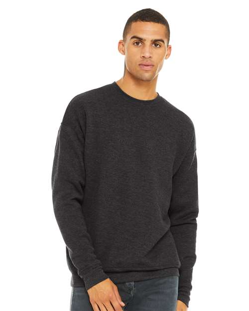 Unisex Sponge Fleece Drop Shoulder Crewneck Sweatshirt - Image 8