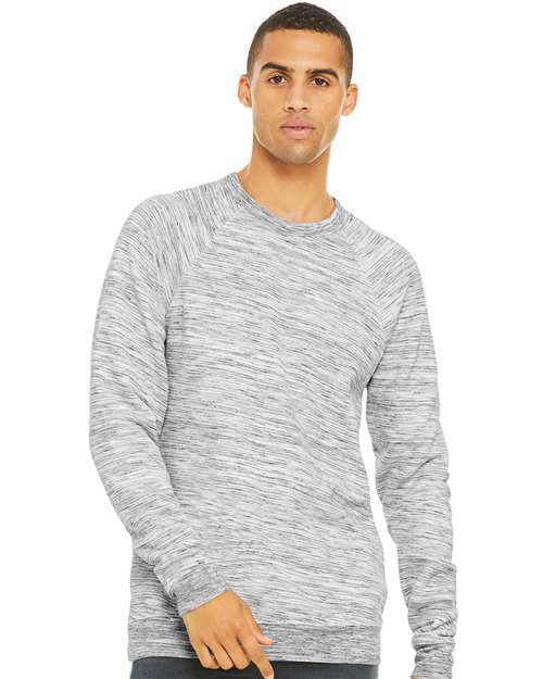 Unisex Sponge Fleece Raglan Crewneck Sweatshirt - Image 33