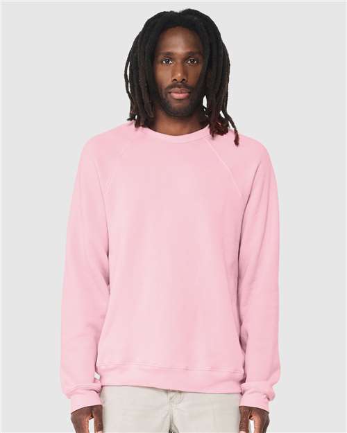 Unisex Sponge Fleece Raglan Crewneck Sweatshirt - Image 41