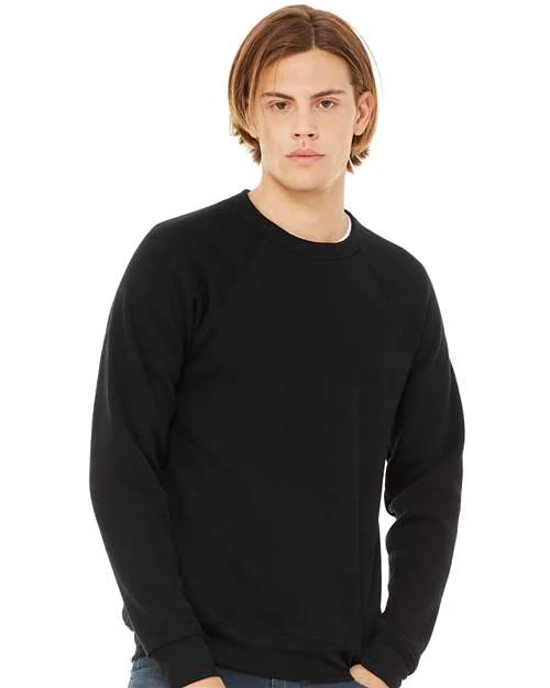 Unisex Sponge Fleece Raglan Crewneck Sweatshirt - Image 6