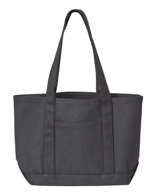 Windward Large Cotton Canvas Classic Resort Tote - Image 2
