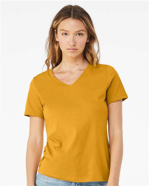 Women’s Relaxed Jersey V-Neck Tee - Image 10
