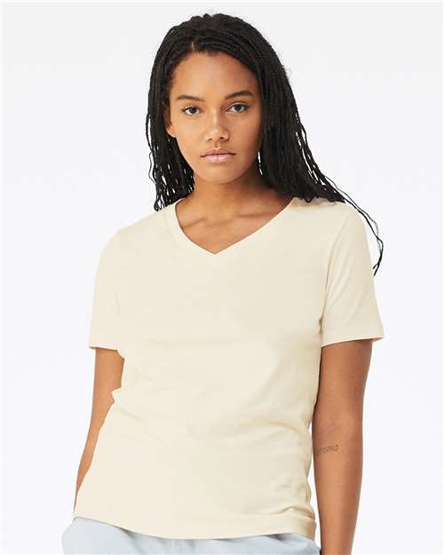 Women’s Relaxed Jersey V-Neck Tee - Image 11