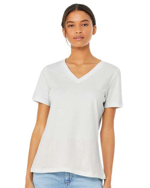 Women’s Relaxed Jersey V-Neck Tee - Image 19