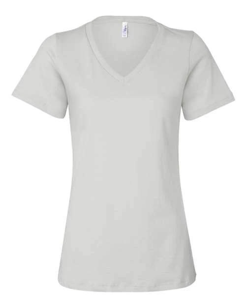 Women’s Relaxed Jersey V-Neck Tee - Image 20