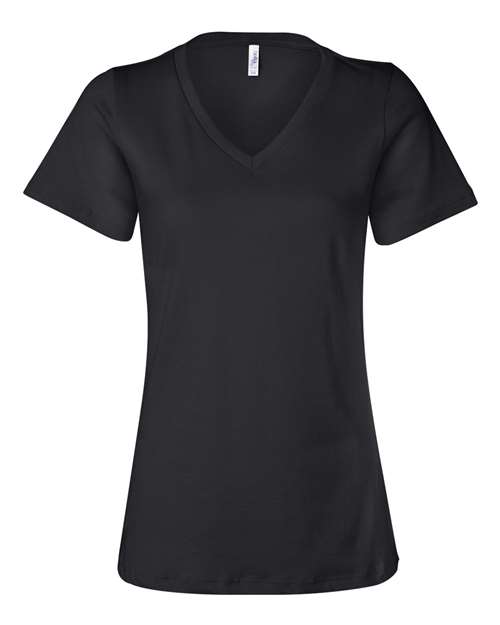 Women’s Relaxed Jersey V-Neck Tee - Image 4