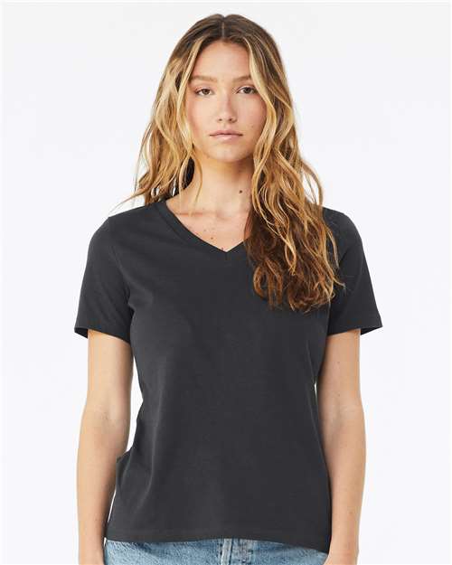 Women’s Relaxed Jersey V-Neck Tee - Image 5