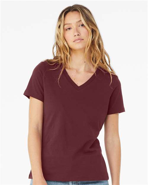 Women’s Relaxed Jersey V-Neck Tee - Image 7