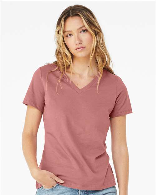 Women’s Relaxed Jersey V-Neck Tee - Image 8