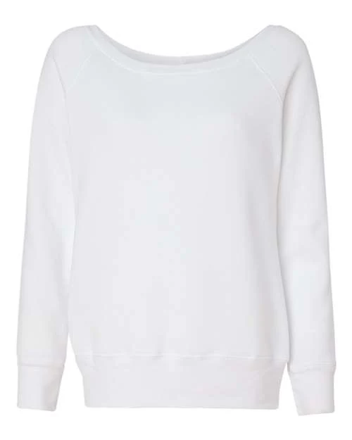 Women’s Sponge Fleece Wide Neck Sweatshirt - Image 10