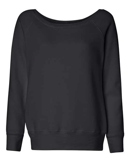 Women’s Sponge Fleece Wide Neck Sweatshirt - Image 9