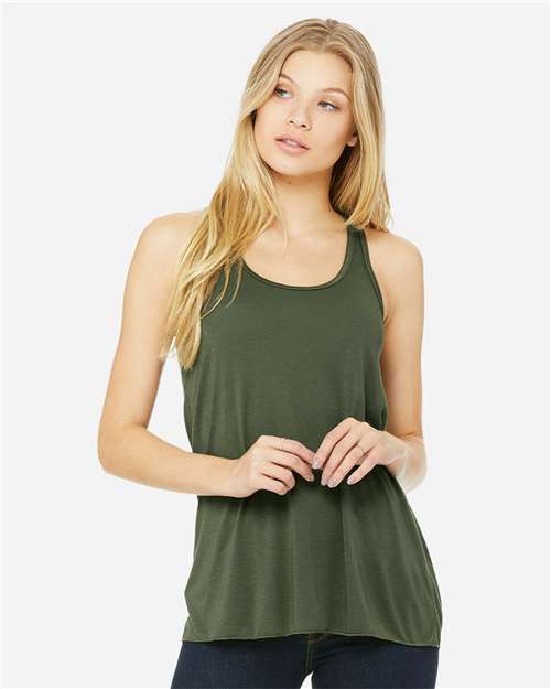 Women's Flowy Racerback Tank - Image 24