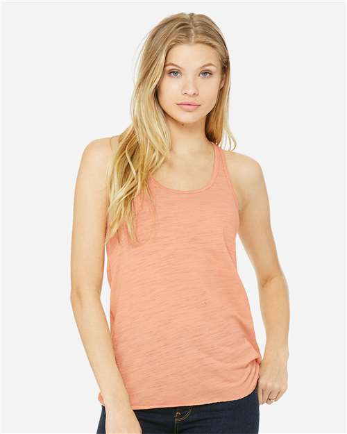 Women's Flowy Racerback Tank - Image 29