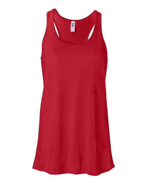 Women's Flowy Racerback Tank - Image 31