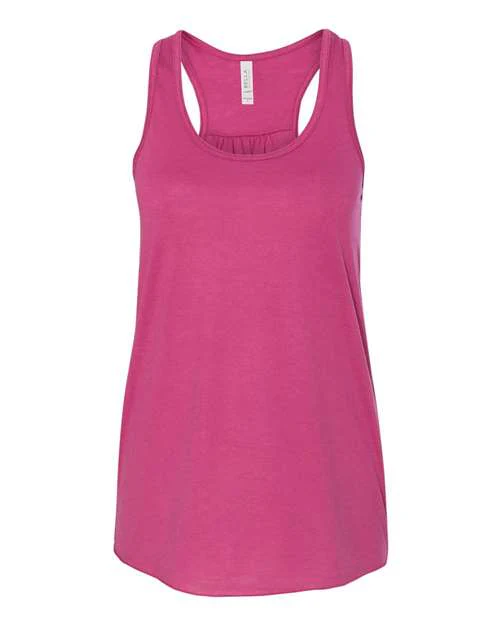 Women's Flowy Racerback Tank - Image 5