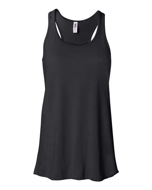 Women's Flowy Racerback Tank - Image 6