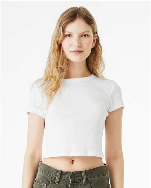 Women's Micro Rib Baby Tee - Image 10