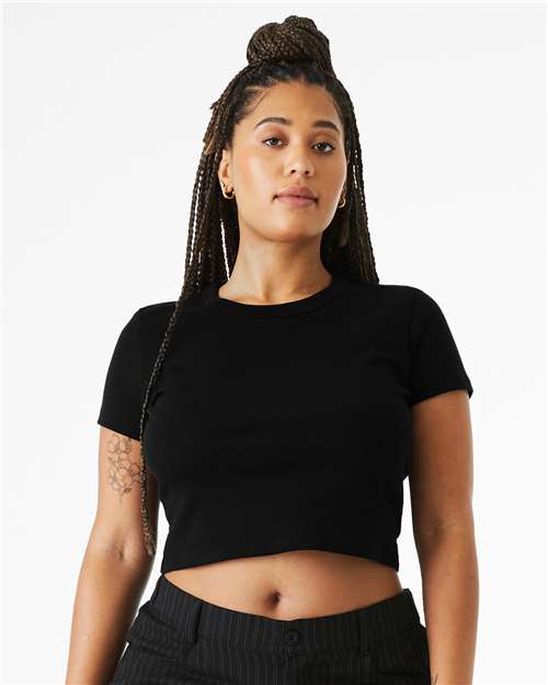Women's Micro Rib Baby Tee - Image 4
