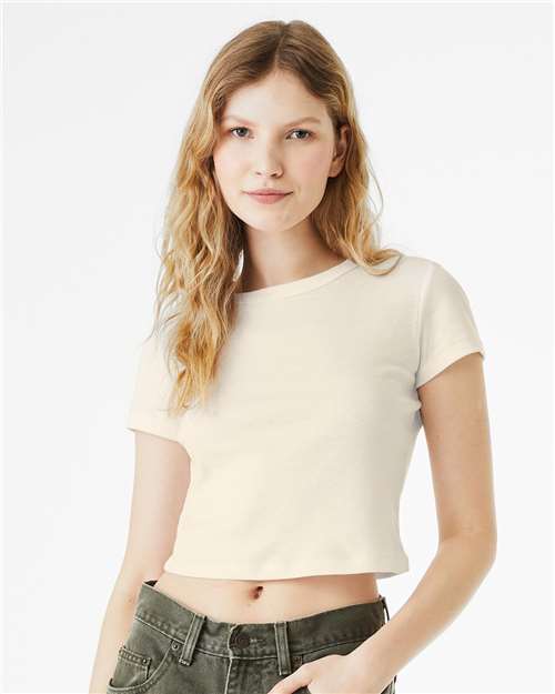 Women's Micro Rib Baby Tee - Image 6