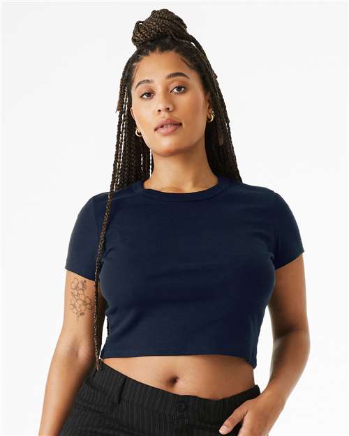 Women's Micro Rib Baby Tee - Image 7