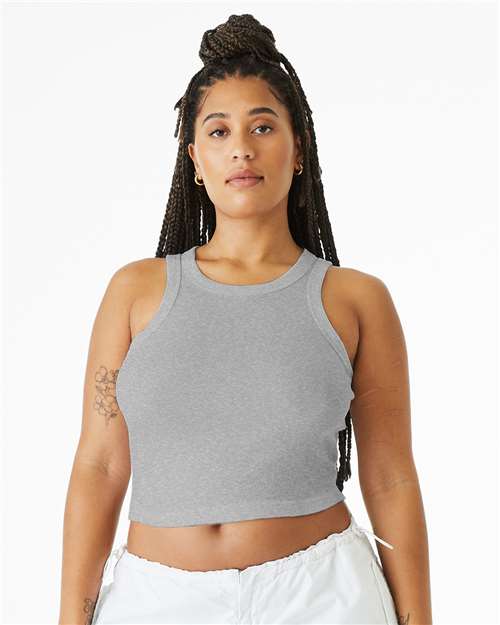 Women's Micro Rib Racer Tank - Image 2